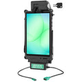 RAM Mounts Samsung Tab A11/A9 (IntelliSkin) GDS Tough-Dock doko stotelė su spyna + 1× USB-A (RAM-GDS-DOCKL-SAM80CDU)