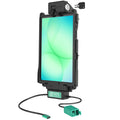 RAM Mounts Samsung Tab A11+/A9+ (IntelliSkin) GDS Tough-Dock doko stotelė su spyna + 2× USB-A (RAM-GDS-DOCKL-SAM88CD2U)