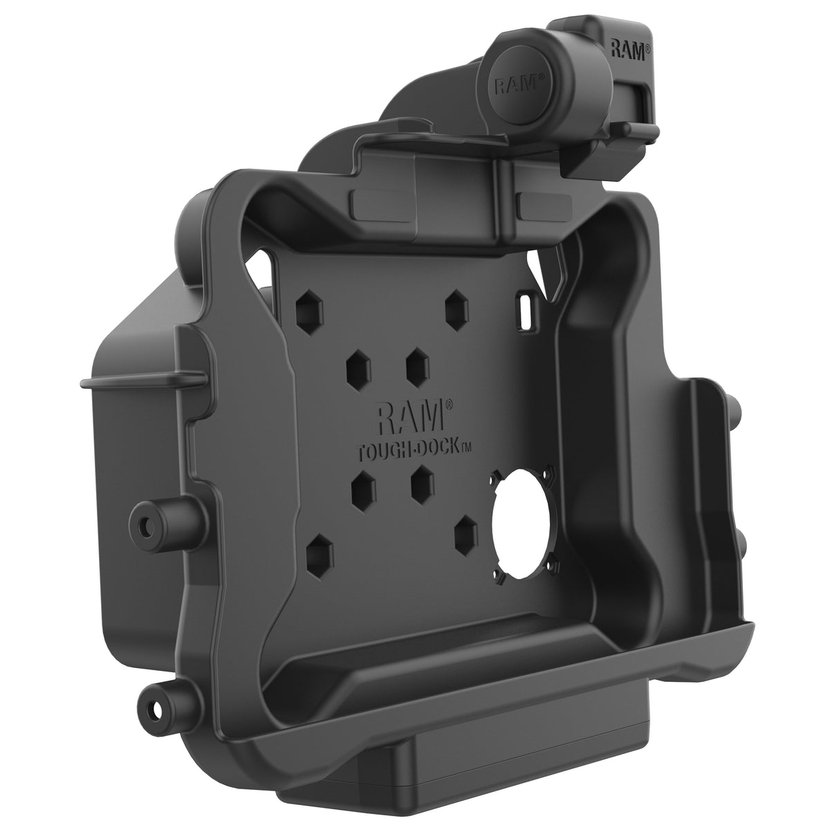RAM Mounts power + data & DB9 dock for Honeywell ScanPal EDA10A tablet – additional view