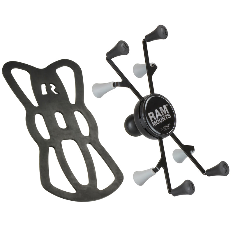 RAM Mounts X-Grip holder for 7-8 inch tablets with B-size ball – another view