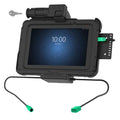 RAM Mounts Zebra ET5x 8.3" & 8.4" GDS doko stotelė su maitinimu, USB-A ir rakinama spyna (RAM-HOL-ZE10PDKLU)