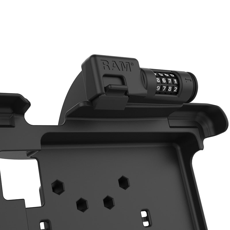 RAM Mounts combination-locking GDS Form-Fit holder for Zebra XSLATE L10 rugged tablet – view 3