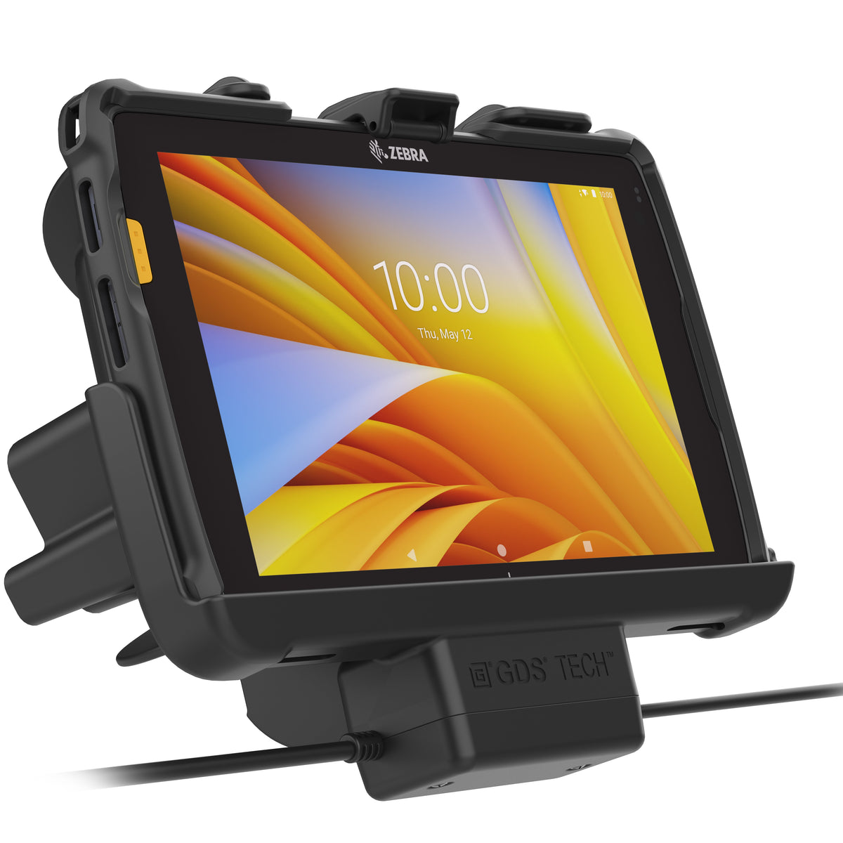 RAM Mounts Tough-Dock power + data for Zebra ET40, ET45 and ET401 8-inch tablets with Rugged Frame – further product photo