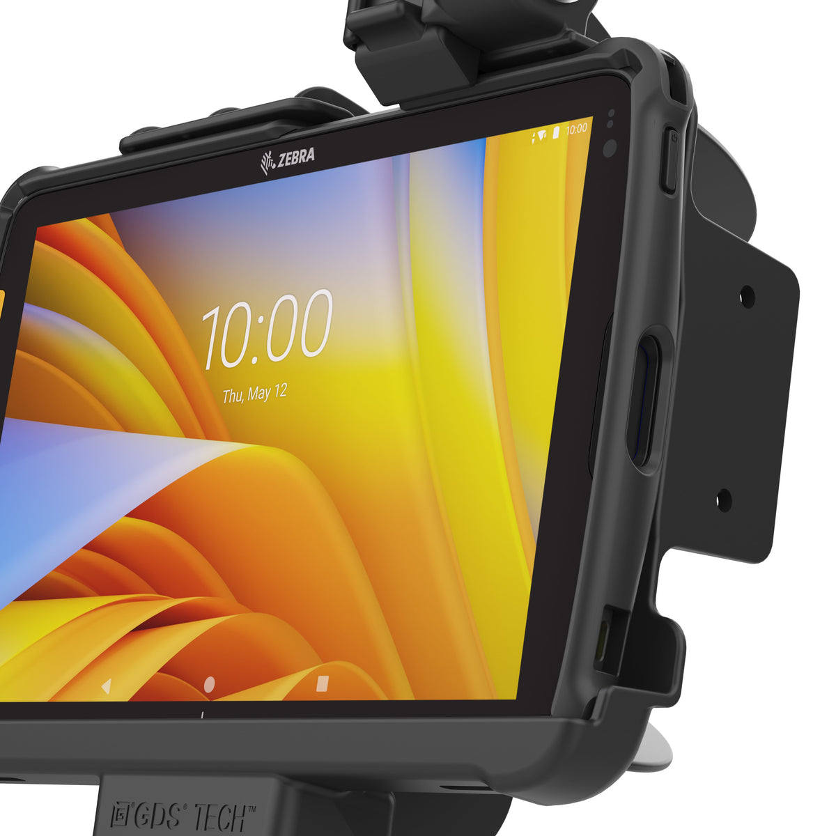 RAM Mounts locking Tough-Dock power + dual USB for Zebra ET40, ET45 and ET401 10-inch tablets with Rugged Frame – second alternative view