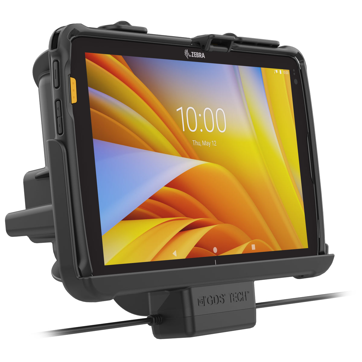 RAM Mounts Tough-Dock power + dual USB for Zebra ET40, ET45 and ET401 10-inch tablets with Rugged Frame – further product photo