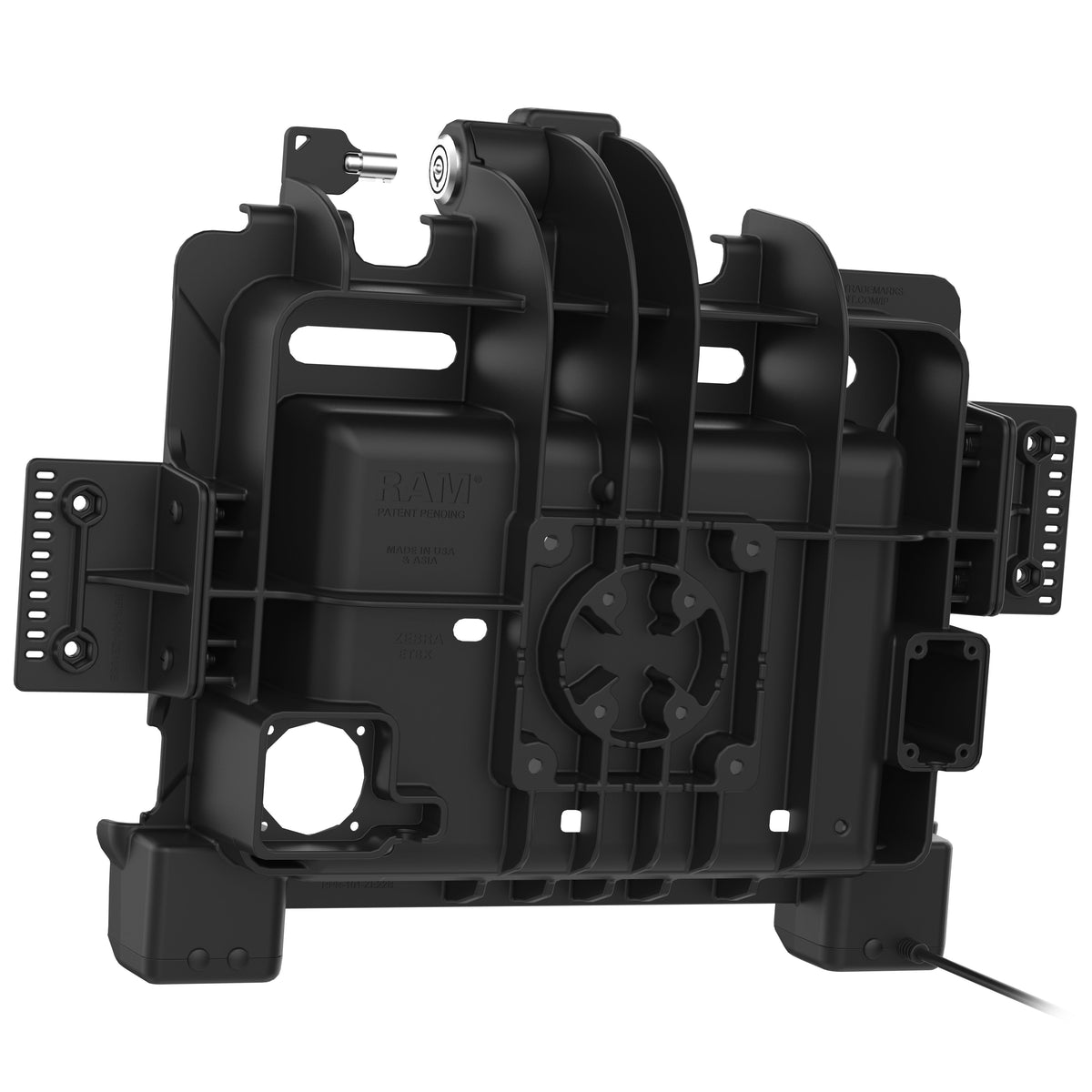 RAM Mounts Key-Locking Powered Dock for Zebra ET80 and ET85 – further product photo