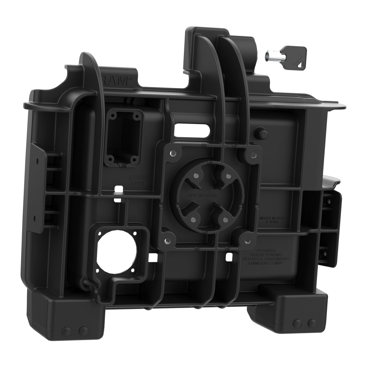 RAM Mounts Key-Locking Form-Fit Holder for Zebra ET60 and ET65 – additional view