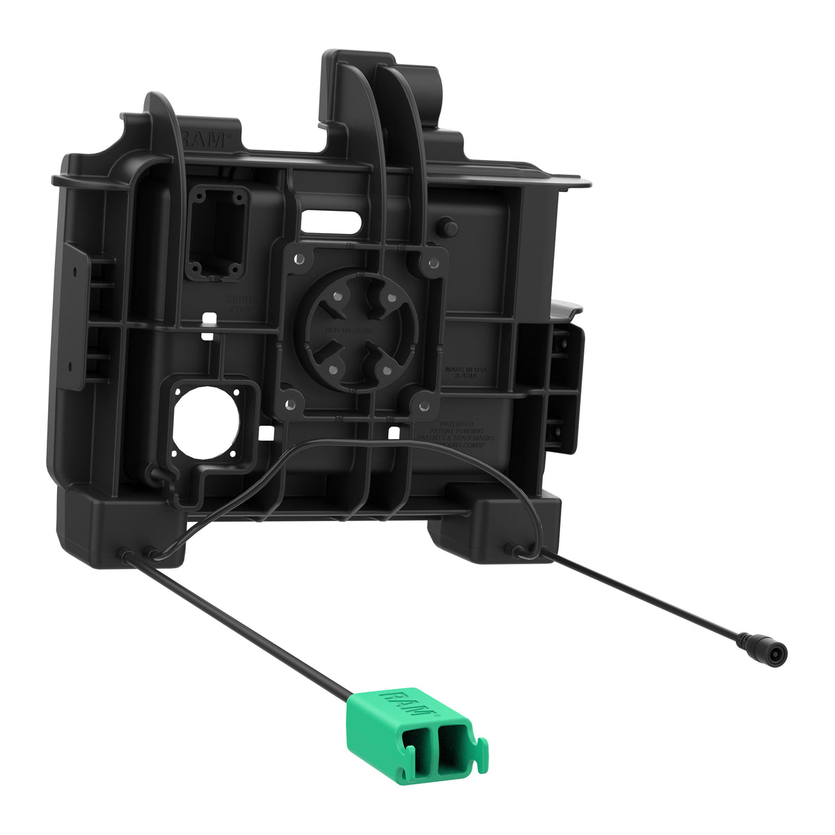 RAM Mounts Power + Dual USB-A Dock with Heated Pins for Zebra ET60 and ET65 – additional view