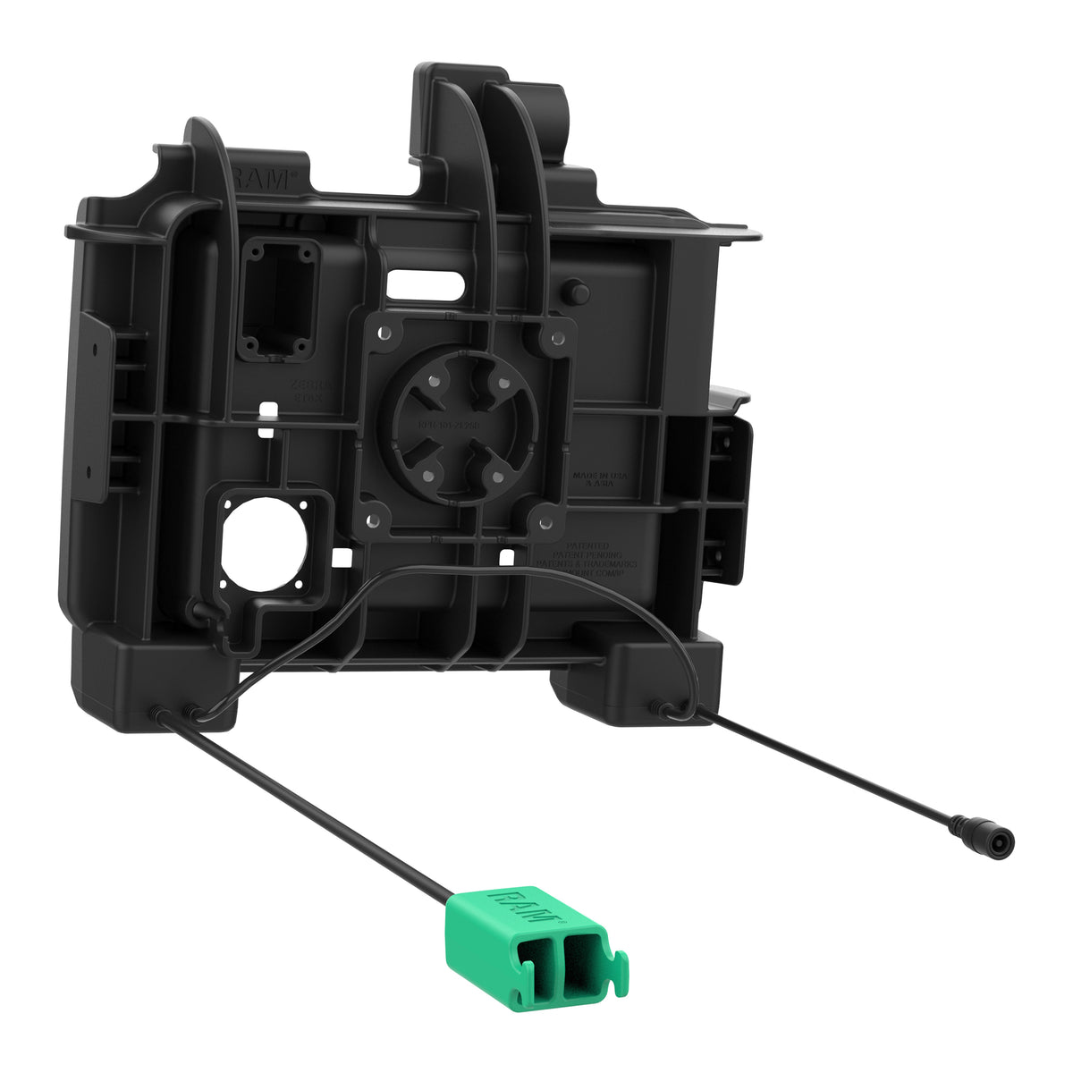 RAM Mounts Power + Dual USB-A Dock for Zebra ET60 and ET65 – additional view
