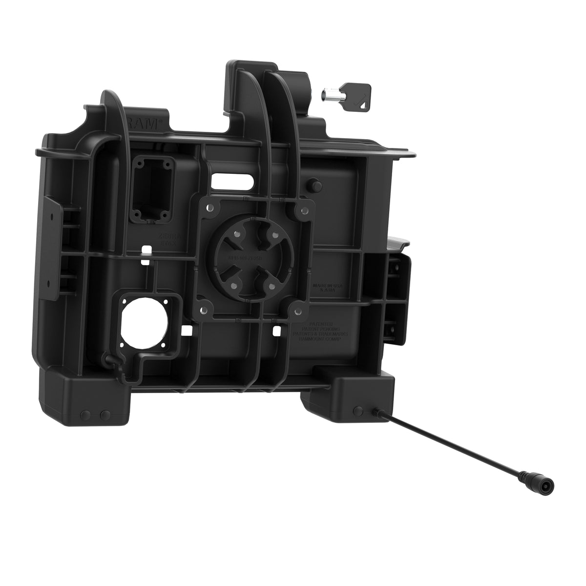 RAM Mounts Key-Locking Powered Dock for Zebra ET60 and ET65 – additional view