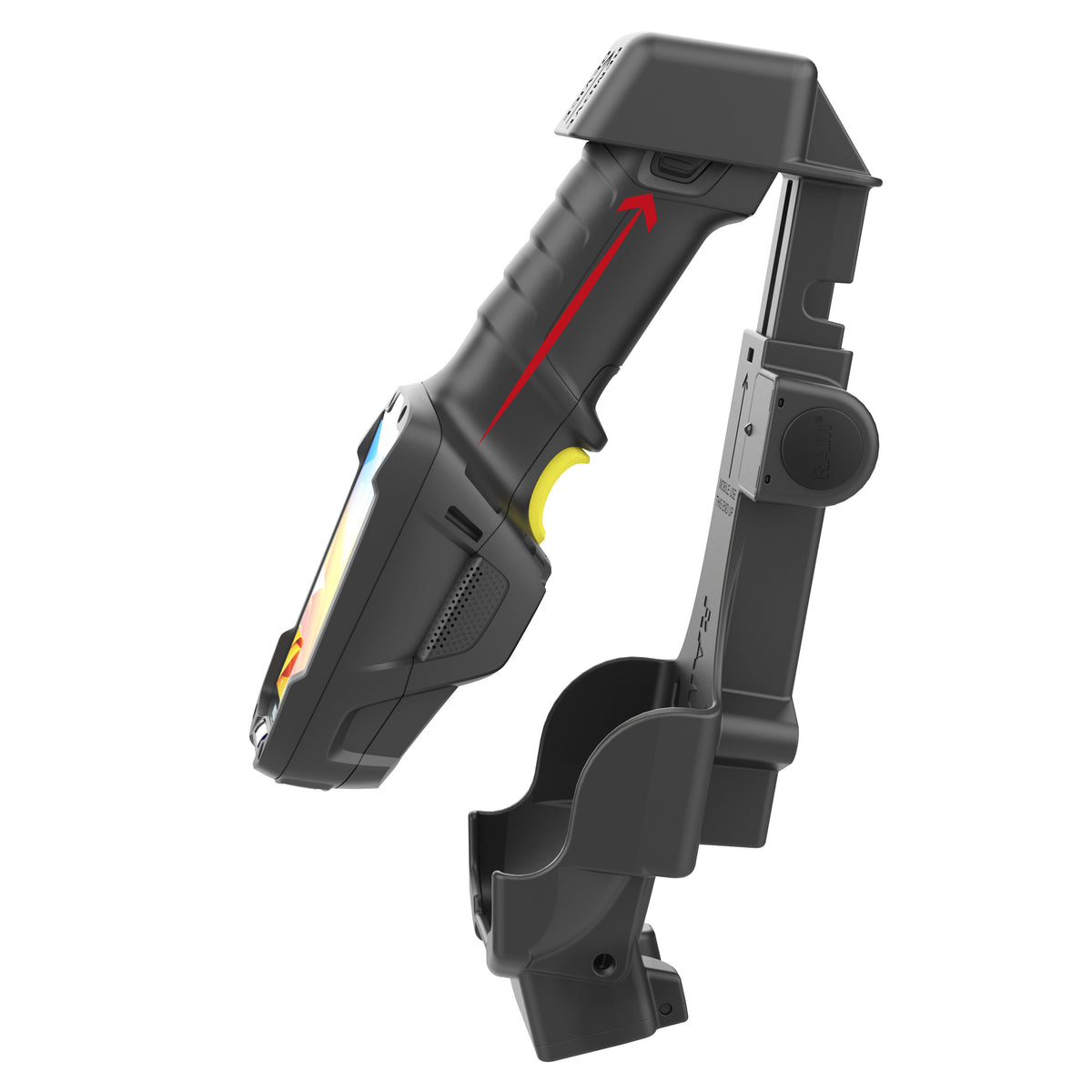 RAM Mounts Form-Fit powered dock for Zebra TC8300 – further product photo
