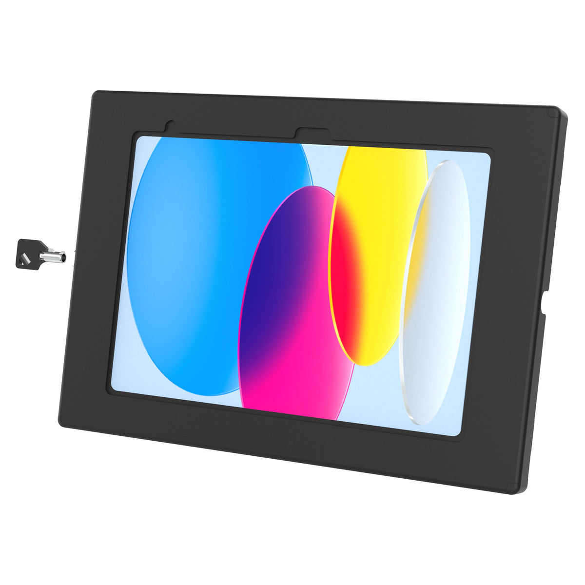 RAM Mounts key-locking Safe-Case, black steel enclosure for Apple iPad 10th & 11th Gen – product photo