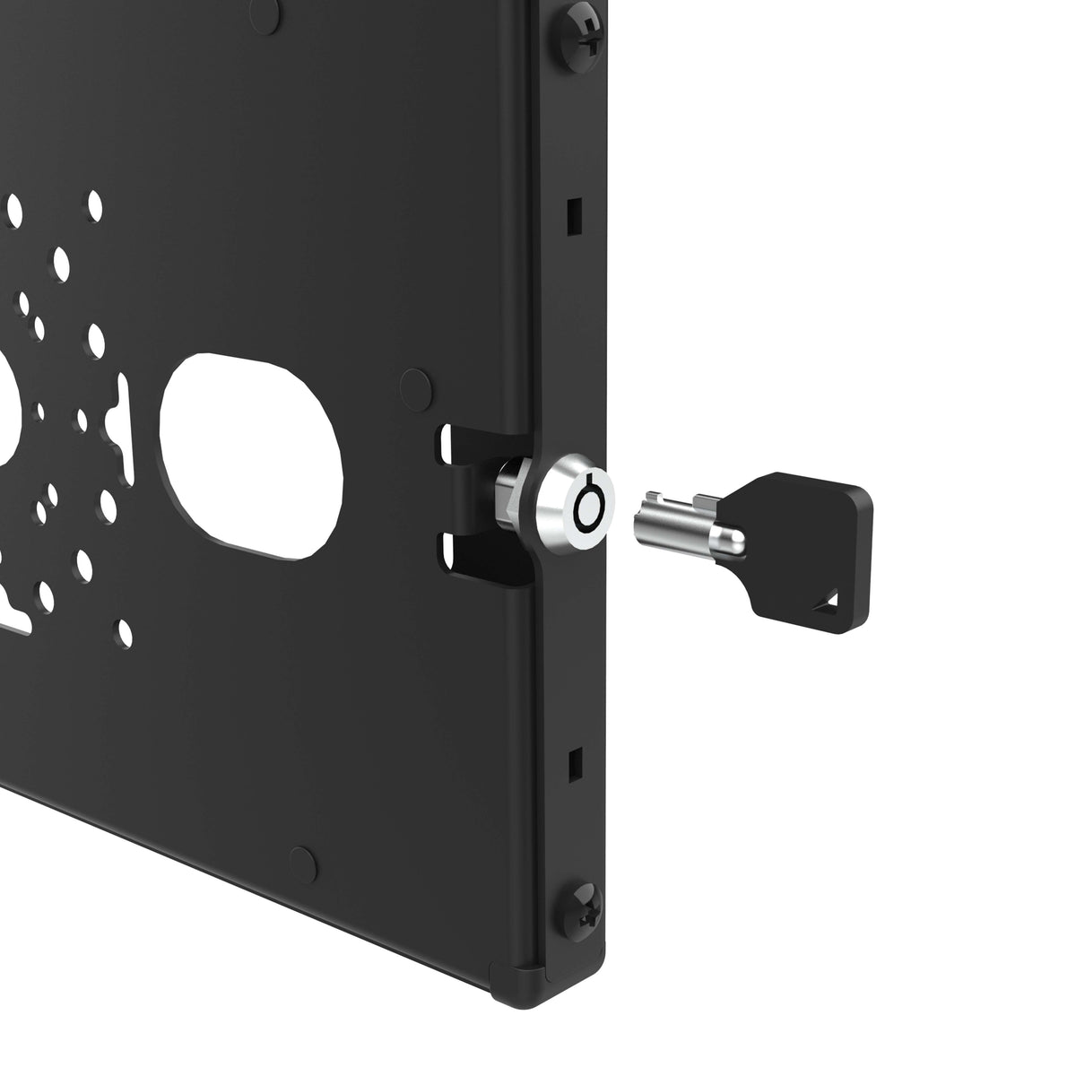 RAM Mounts key-locking steel Safe-Case for Samsung Galaxy Tab Active5 and 3 – detail photo
