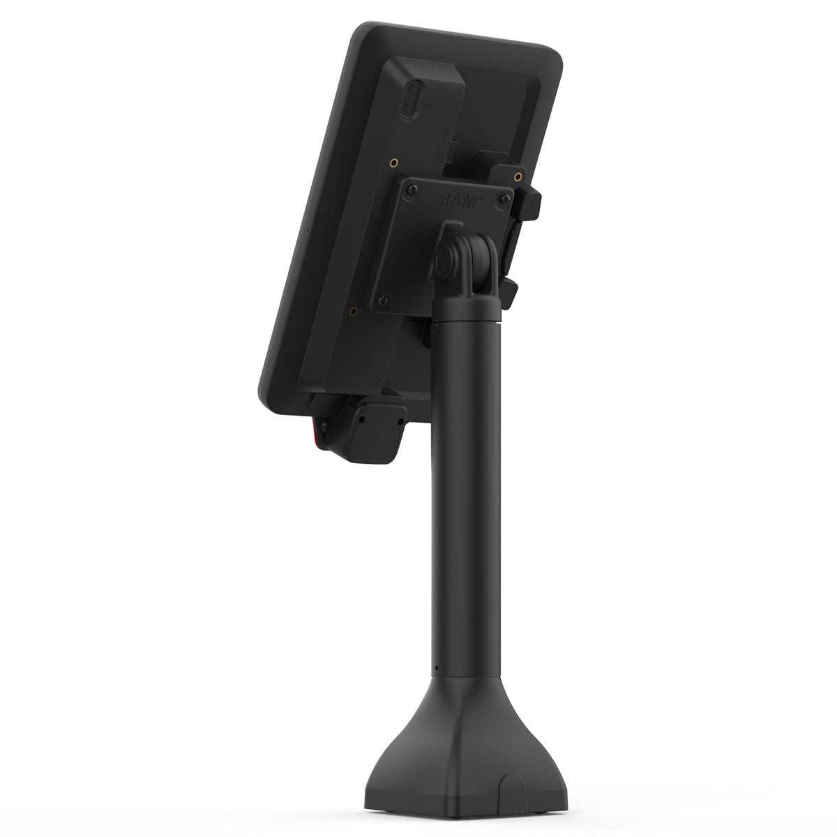 RAM Mounts 14-inch pedestal mount with 75 × 75 mm VESA pattern – detail photo
