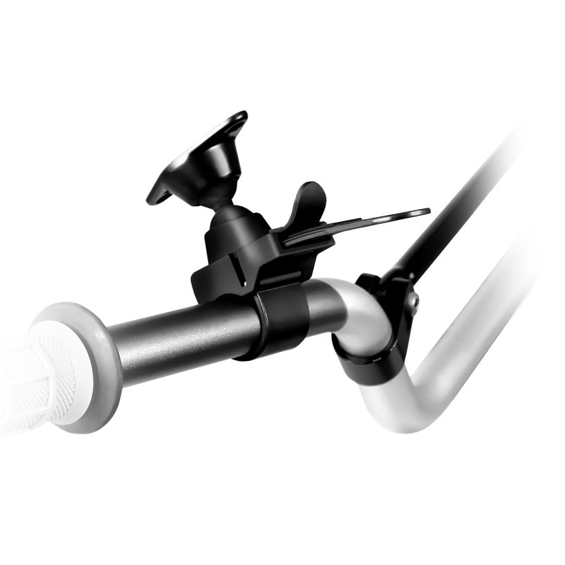 RAM Mounts EZ-Strap rail mount with Snap-Link double ball and diamond base adapter – additional view