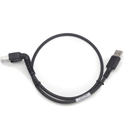 Zebra connection cable, USB, angled (CBL-U20255-01)