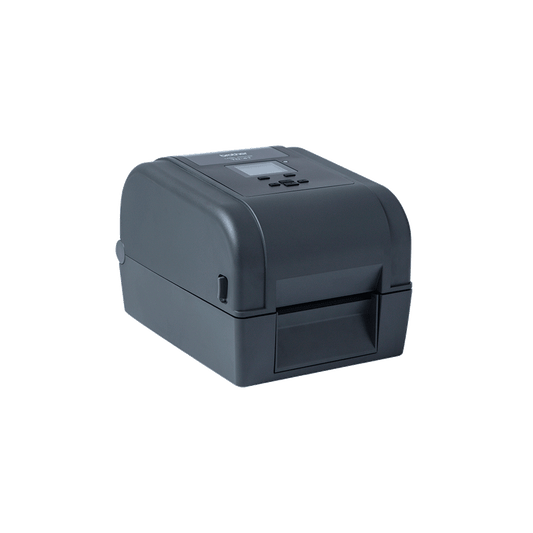 Brother TD-4750TNWB thermal transfer desktop label printer – left side view