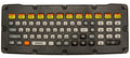 Zebra klaviatūra, QWERTY, IP66, su foniniu apšvietimu, VC70/VC80 modeliams (KYBD-QW-VC-01)