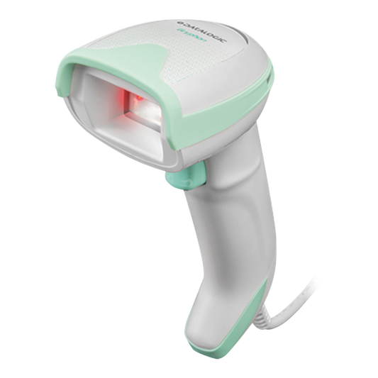 Datalogic Gryphon I GD4500-HC Barcode Scanner, white (GD4590-HCK10-HD-BP)