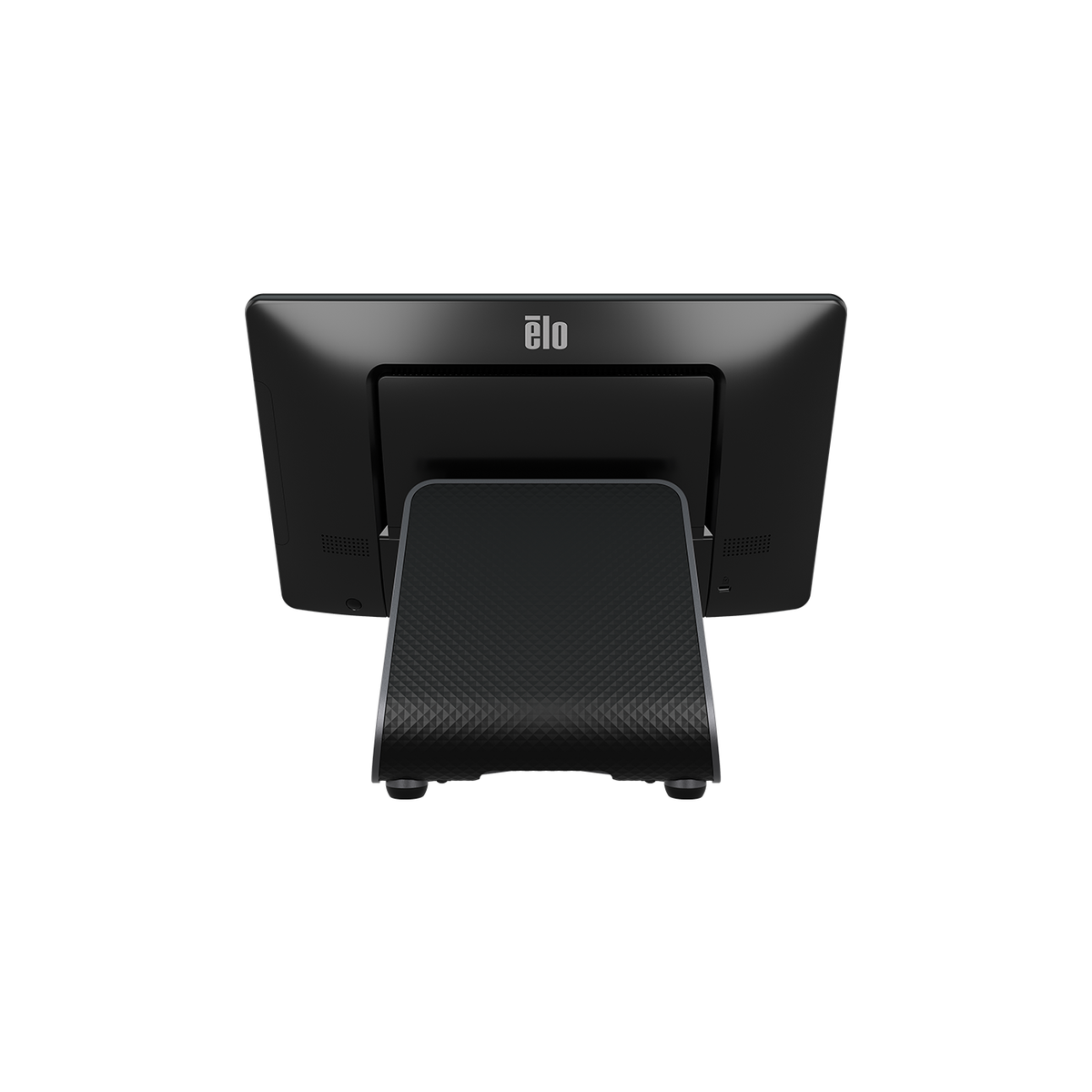 Elo E-Series 3 rear I/O panel with serial, USB, LAN and cash drawer ports