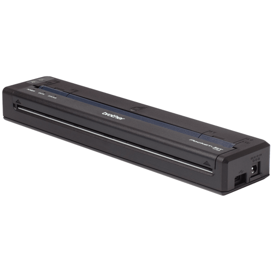 Brother PJ-823 A4 mobile thermal printer – left side view