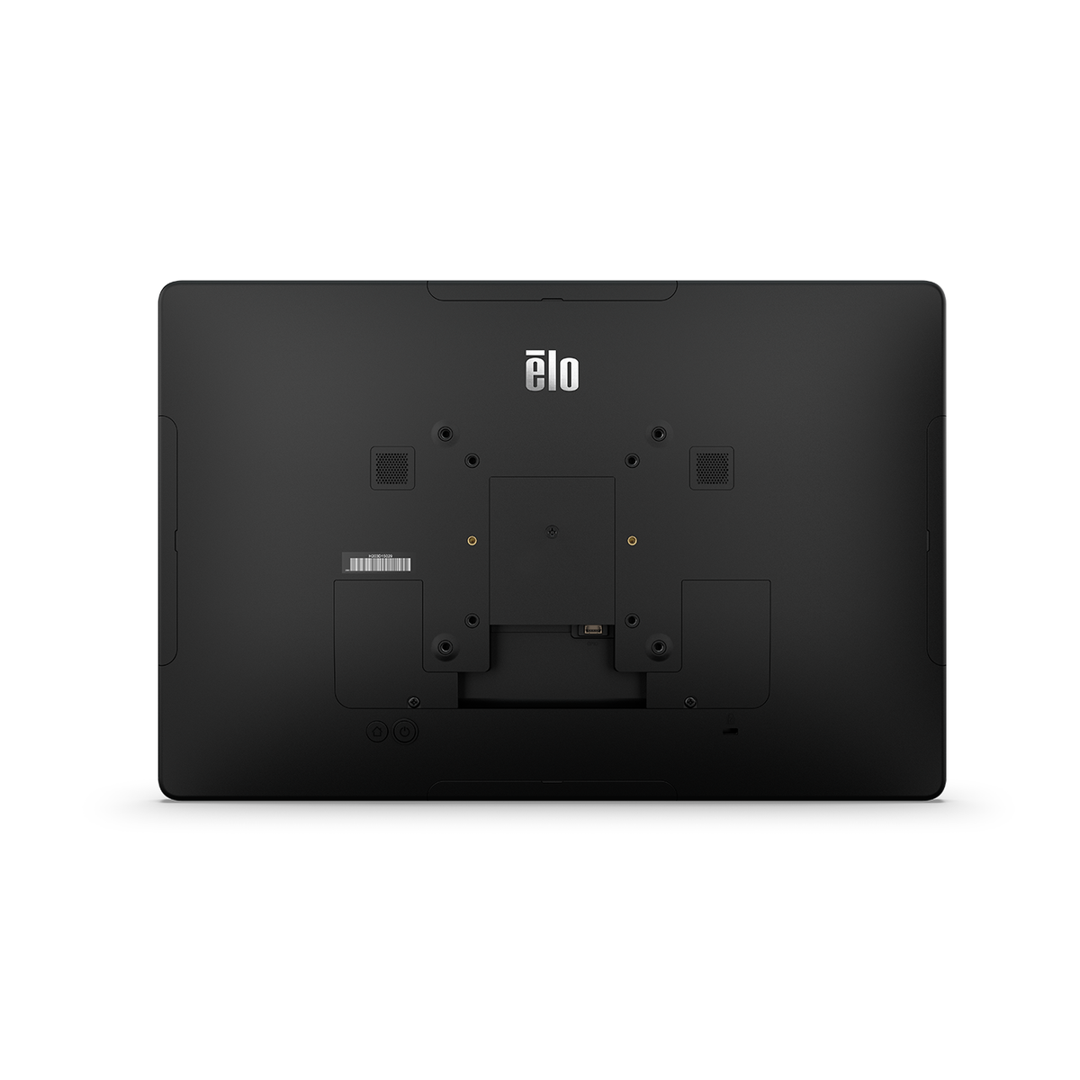 Elo I-Series 4 15.6" rear view showing VESA mount and I/O ports