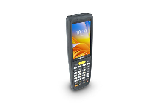Zebra MC2200 rugged keypad mobile computer, 34-key function numeric keypad (MC220K-2B3S3RW) – angled front view