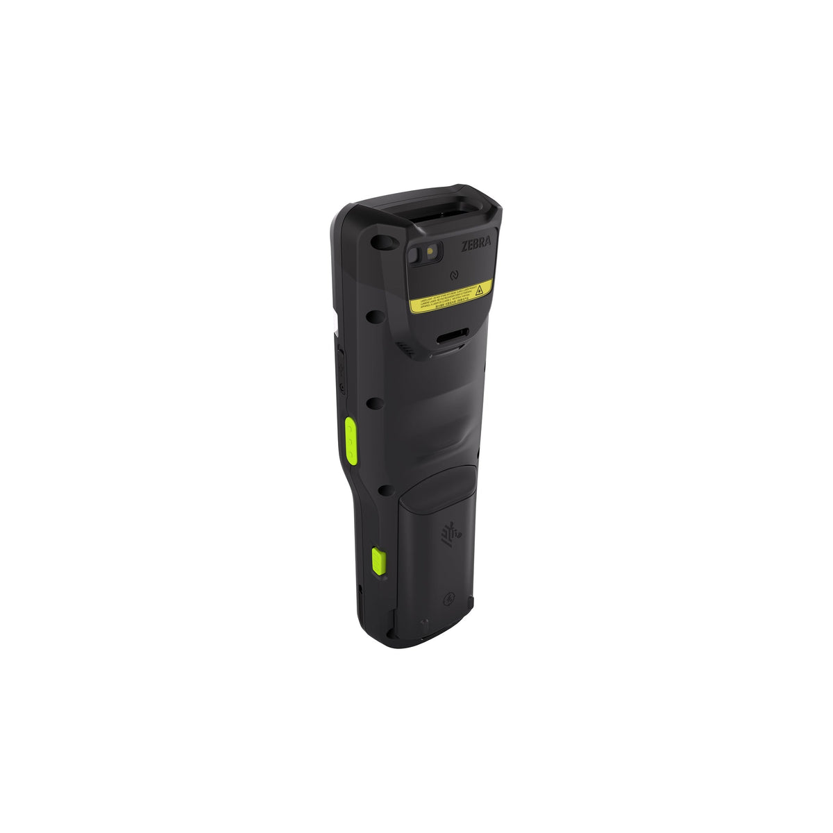 Zebra MC3400 rugged keypad mobile computer, straight shooter, 29-key numeric keypad (MC3401-0S1M52SS-A6) – back view