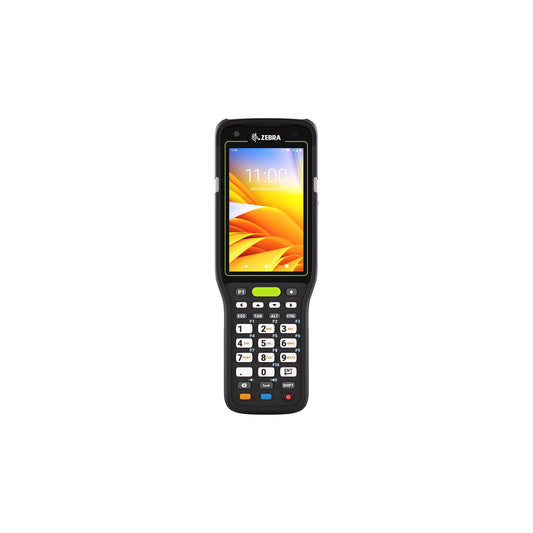 Zebra MC3450 rugged 5G keypad mobile computer, straight shooter, 29-key numeric keypad (MC345B-3S1R62SS-A6) – front view
