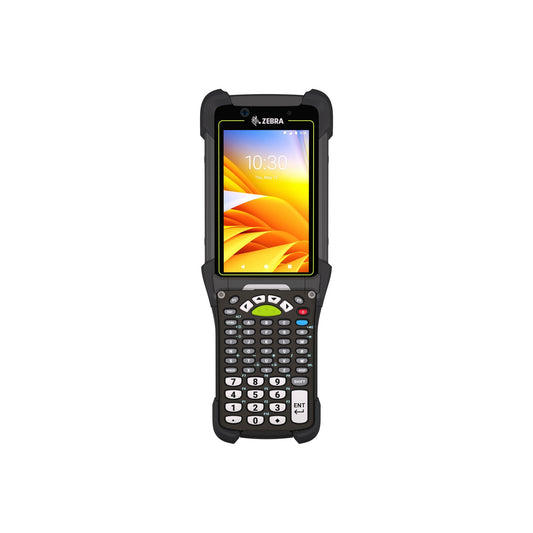Zebra MC9450 rugged 5G keypad mobile computer, pistol grip, 53-key standard alphanumeric keypad (MC945B-3G1P6DSS-A6) – front view