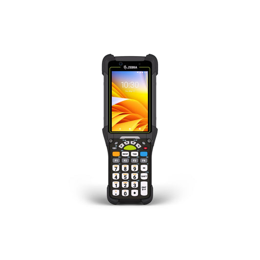 Zebra MC9450 rugged 5G keypad mobile computer, pistol grip, 29-key numeric  calculator layout keypad (MC945B-3G1M6ASS-A6) – front view