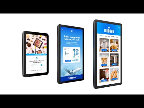 Elo 1304L 13.3" Touch Monitor, PCAP 10-touch, FHD, IP54, with Stand, Black (E969110) – official video