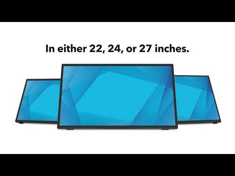 Elo 2770L 27" Touch Monitor, PCAP 10-touch, FHD, Clear Glass, Black (E510644) – official video