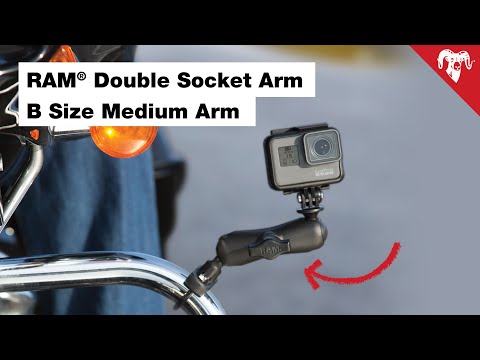 RAM Mounts Double Socket Arm, B-Size, Medium 95 mm (RAM-B-201U) – official RAM Mounts video