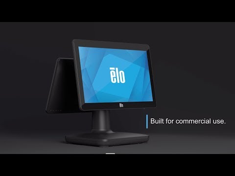 Elo EloPOS 15.6" FHD POS System, Intel Celeron, 4 GB / 128 GB, Windows 10 IoT, Stand (E935367)