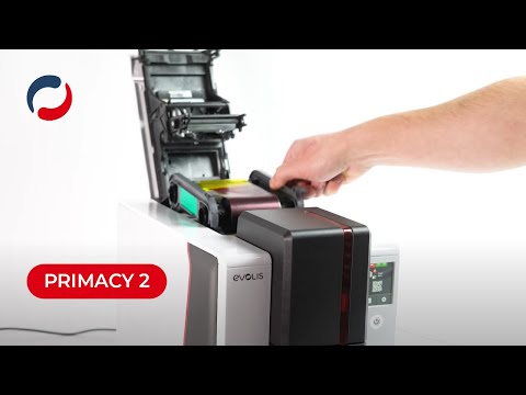 Evolis Primacy 2 | Install the cards & ribbon