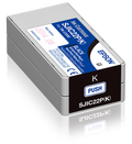 Epson SJIC22P(K) rašalo kasetė, juoda, 32.6 ml – ColorWorks C3500 (C33S020601)