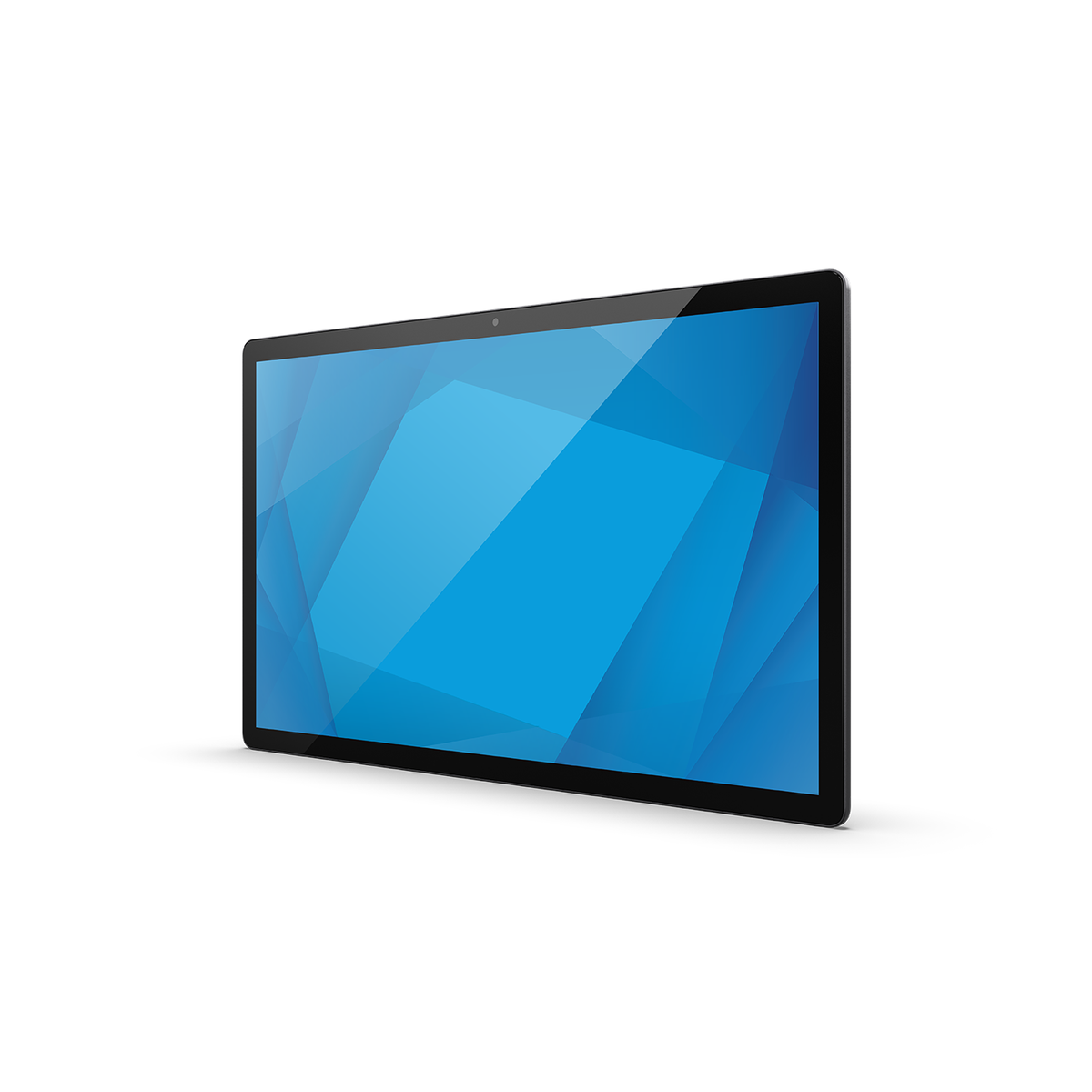 Elo I-Series 4 Slate 15.6-inch slim display head, left angle view