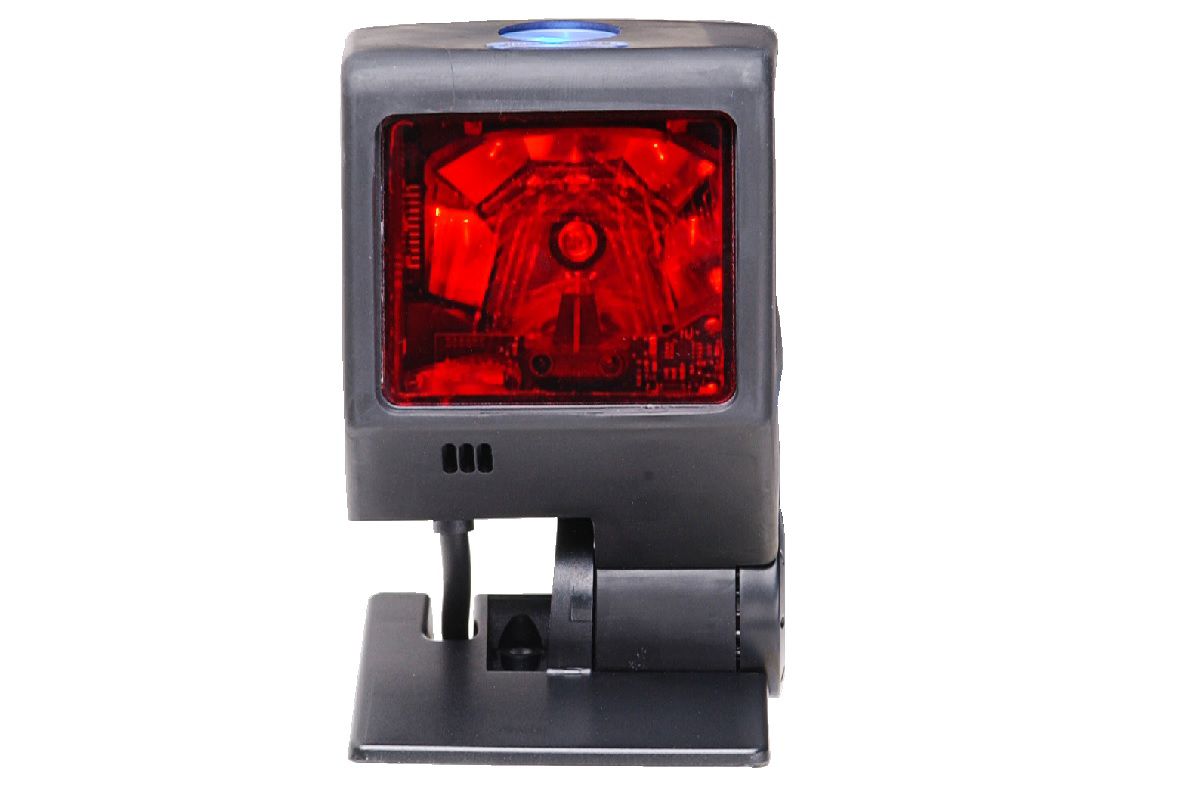 Honeywell QuantumT 3580 presentation scanner (MK3580-31C41) – front view with base