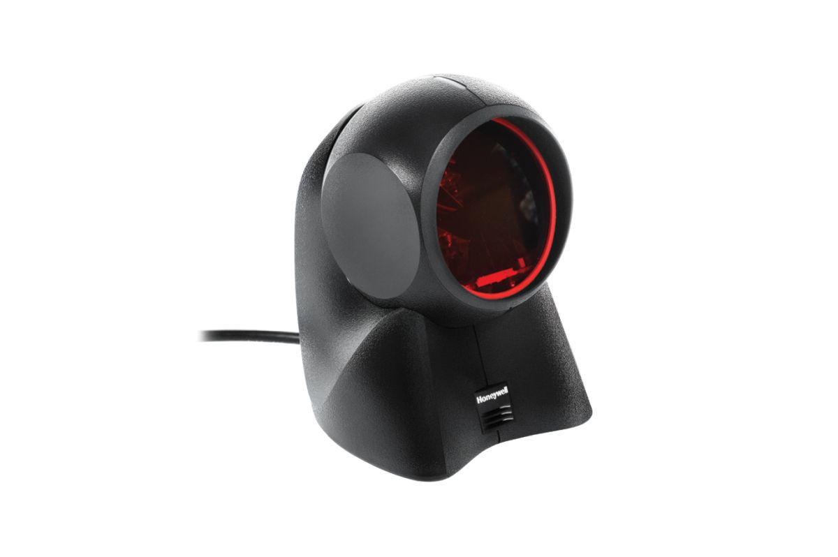Honeywell Orbit 7190g hybrid presentation scanner, black, USB kit (7190G-2USBX-0) – front 3/4 view