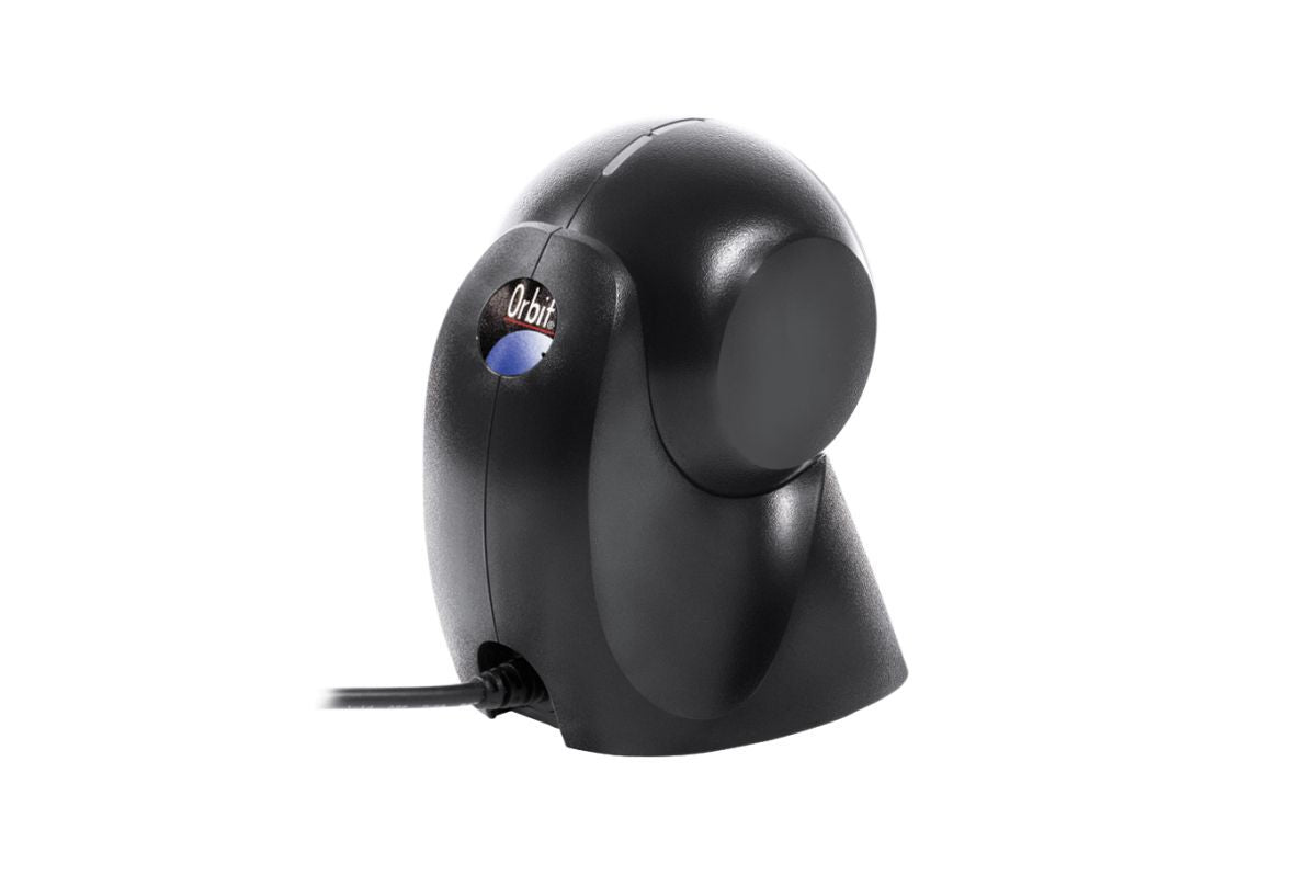 Honeywell Orbit 7190g hybrid presentation scanner, black, USB kit (7190G-2USBX-0) – rear 3/4 view