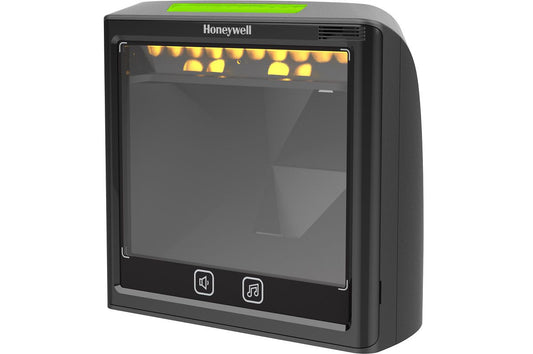 Honeywell Solaris XP 7990g vertical presentation scanner, black (7990G-2SERC-1) – front view