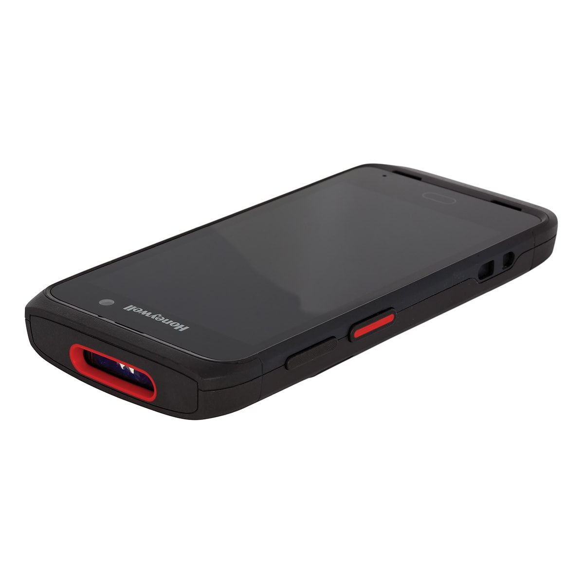 Honeywell CT40 Android mobile computer, FlexRange 2D imager (CT40-L1N-28C11BE) – angled top view