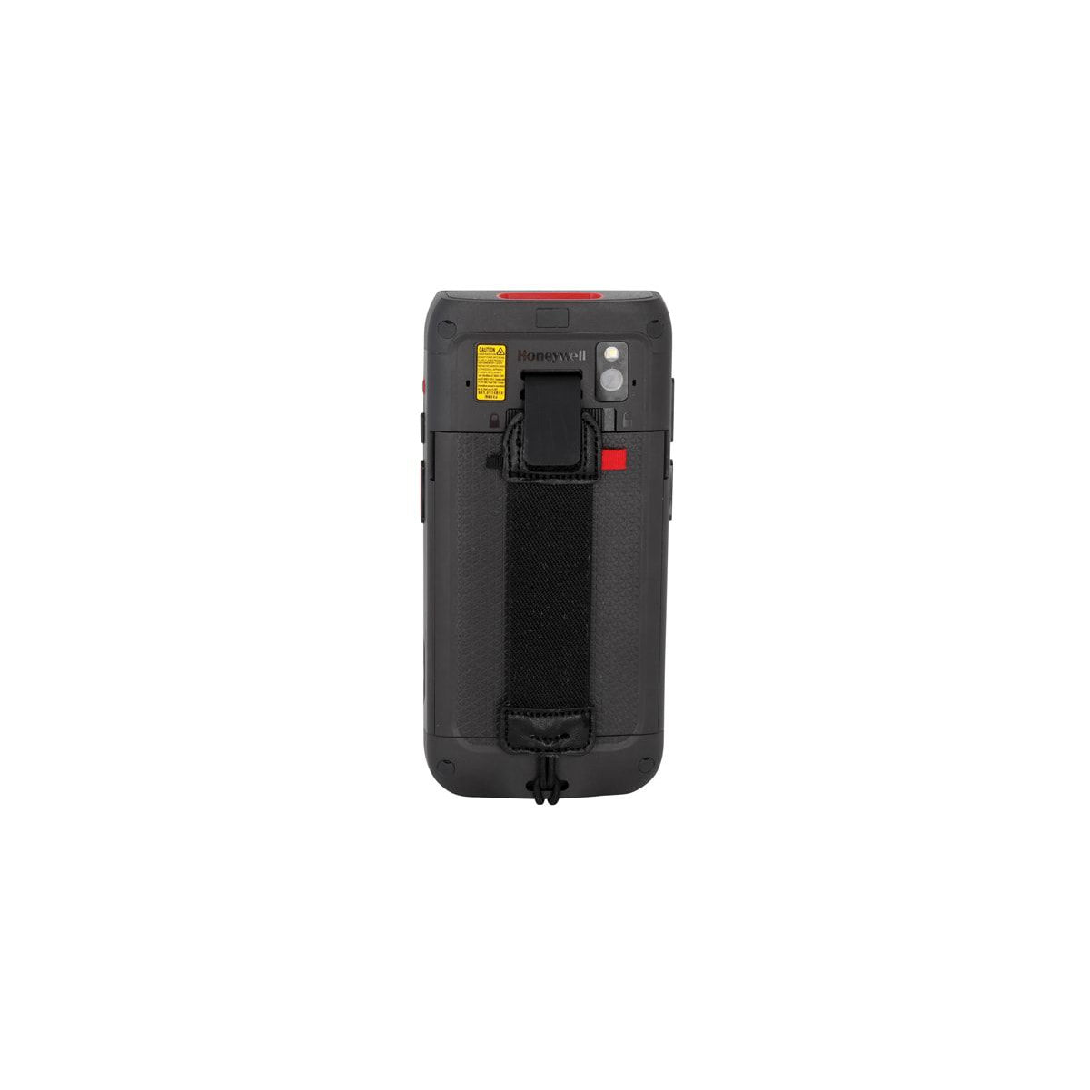Honeywell CT40 XP rugged Android mobile computer, 6803FR 2D imager (CT40P-L0N-28R11AE) – back view with hand strap