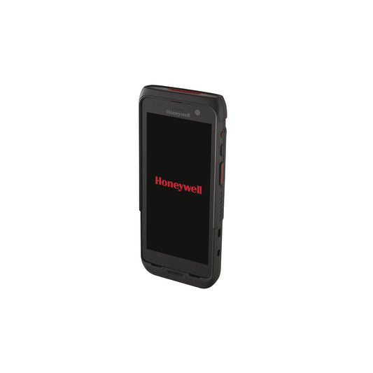 Honeywell CT47 5.5-inch all-touch Android mobile computer, black, FlexRange 2D imager, Wi-Fi only, 6 GB / 128 GB (CT47-X0N-38D100G) – angled view