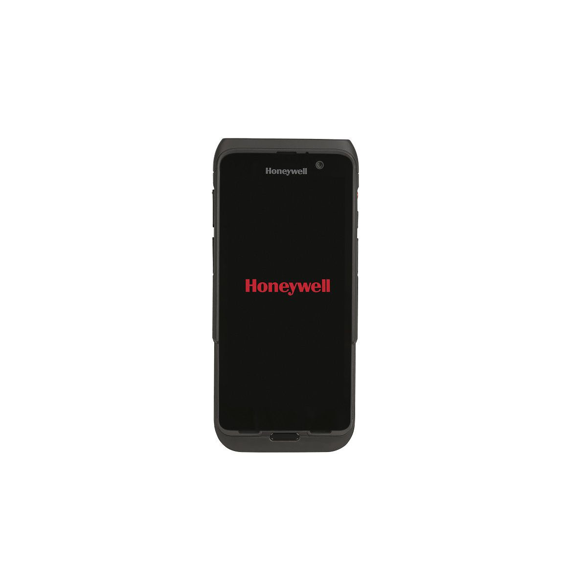 Honeywell CT47 5.5-inch all-touch Android mobile computer, black, FlexRange 2D imager, 5G + Wi-Fi, 8 GB / 128 GB (CT47-X1N-58D1E0G) – front view