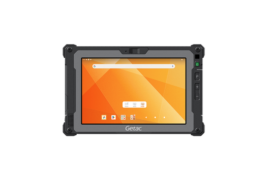 Getac ZX80 8" rugged Android tablet, without barcode scanner (Z8A7LXDX17XX) – front view