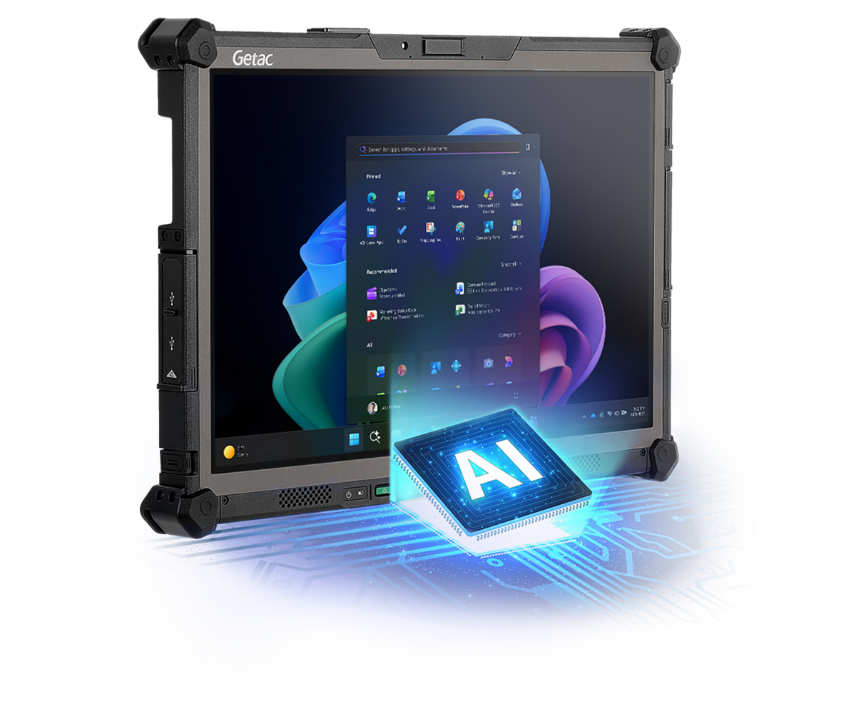 Getac G140 14" rugged tablet (GX6779WI1BXX) – front view