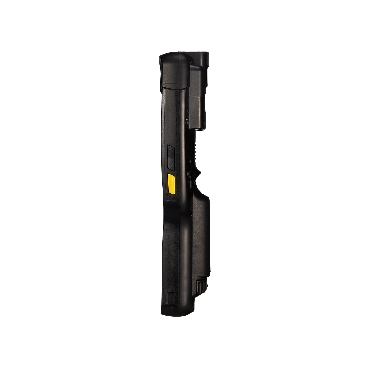 M3 Mobile UL20FX (Frozen, cold-storage, 4G LTE) rugged Android mobile computer, 28-key numeric keypad, SE5800 long-range 2D imager (U20F4C-QICFRS-HF) – side view