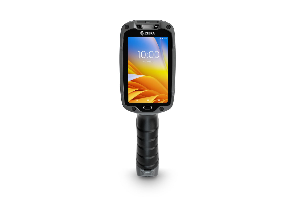 Zebra TC8300 rugged touch mobile computer, angled 65° scan head (TC83B0-3005A61CRW) – front view